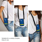 Curacao Flag Mobile Phone Purse - Conscious Apparel Store