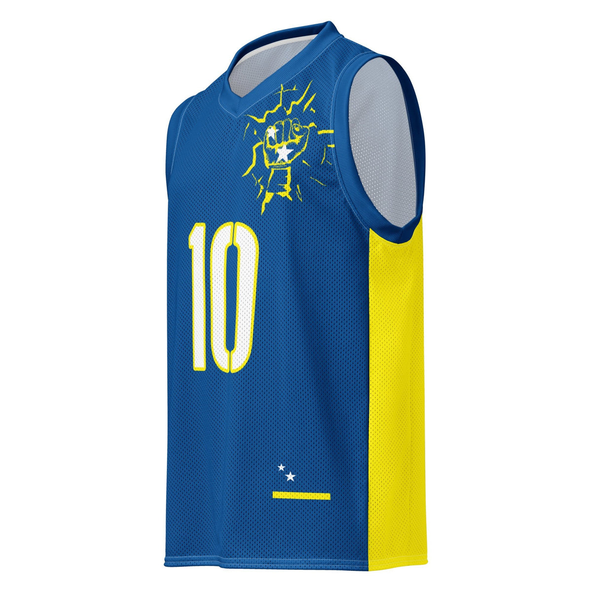 Curacao Flag Premium Sport Jersey Tank Top - Conscious Apparel Store