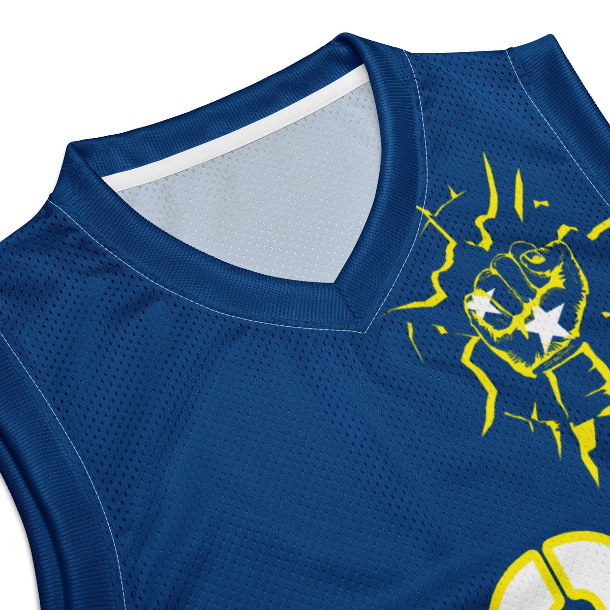 Curacao Flag Premium Sport Jersey Tank Top - Conscious Apparel Store