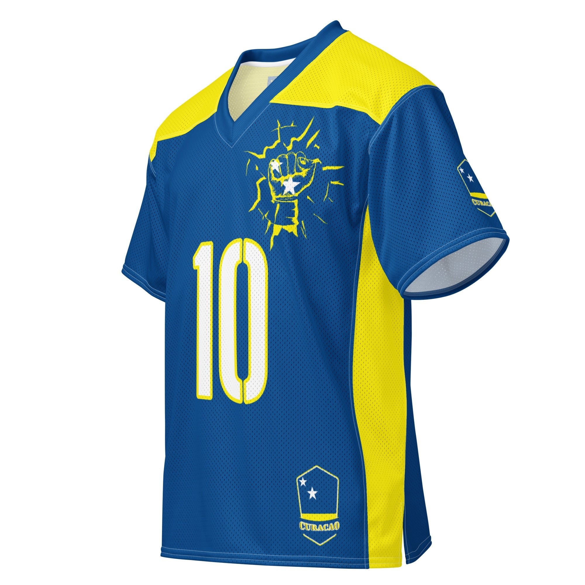 Curacao Flag Sports Jersey - Conscious Apparel Store