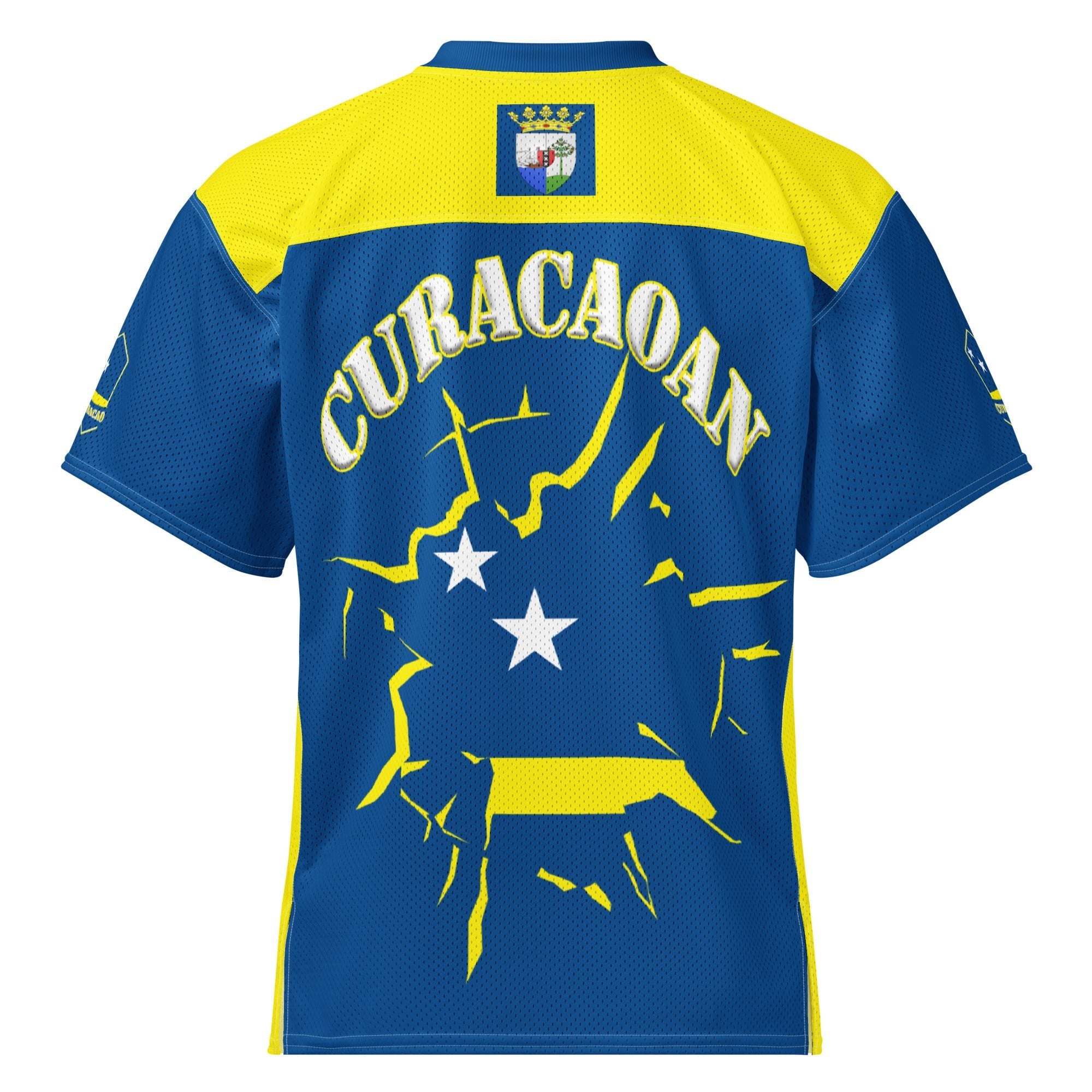Curacao Flag Sports Jersey - Conscious Apparel Store
