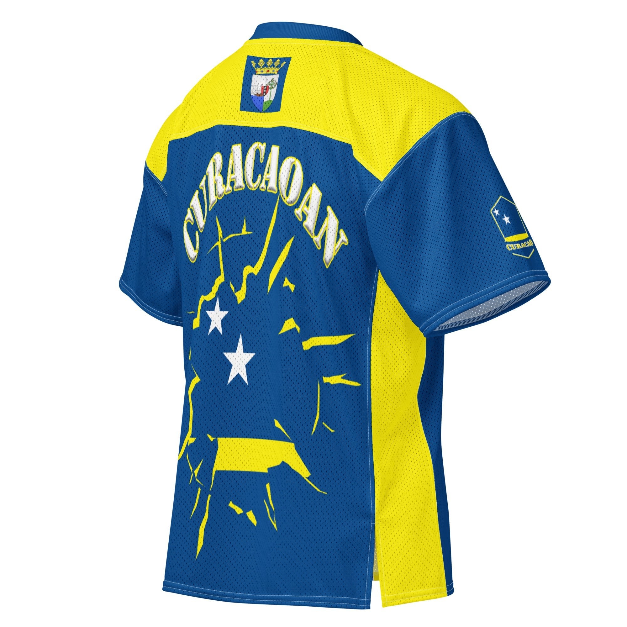 Curacao Flag Sports Jersey - Conscious Apparel Store