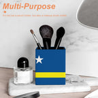 Curacao Flag Square Pen Holder - Conscious Apparel Store