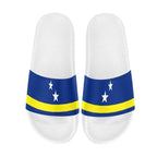 Curacao Flag Women's Slide Sandals - Conscious Apparel Store