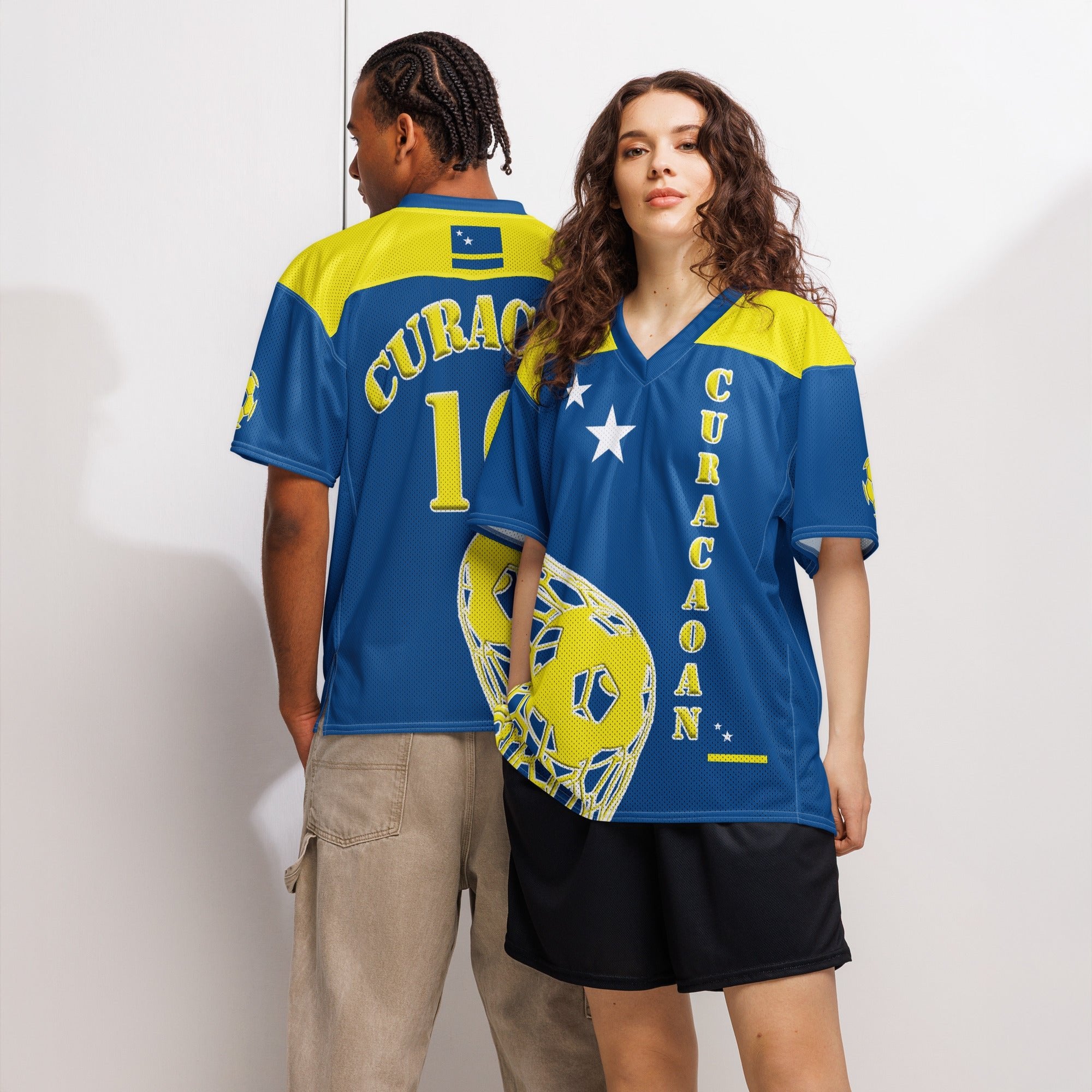 Curacao Football Sport Jersey - Conscious Apparel Store