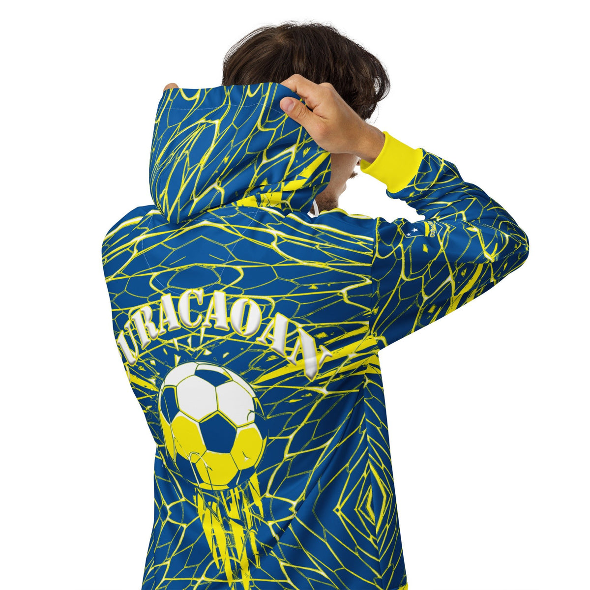 Curacao Football Unisex zip hoodie - Conscious Apparel Store