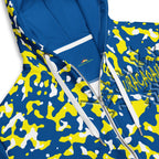 Curacaoan Flag Camo Unisex zip hoodie - Conscious Apparel Store