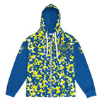 Curacaoan Flag Camo Unisex zip hoodie - Conscious Apparel Store