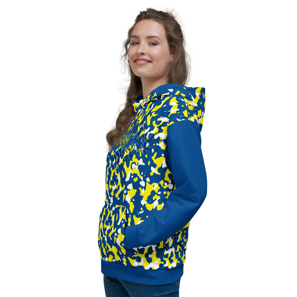 Curacaoan Girl Camo Unisex Pullover Hoodie - Conscious Apparel Store