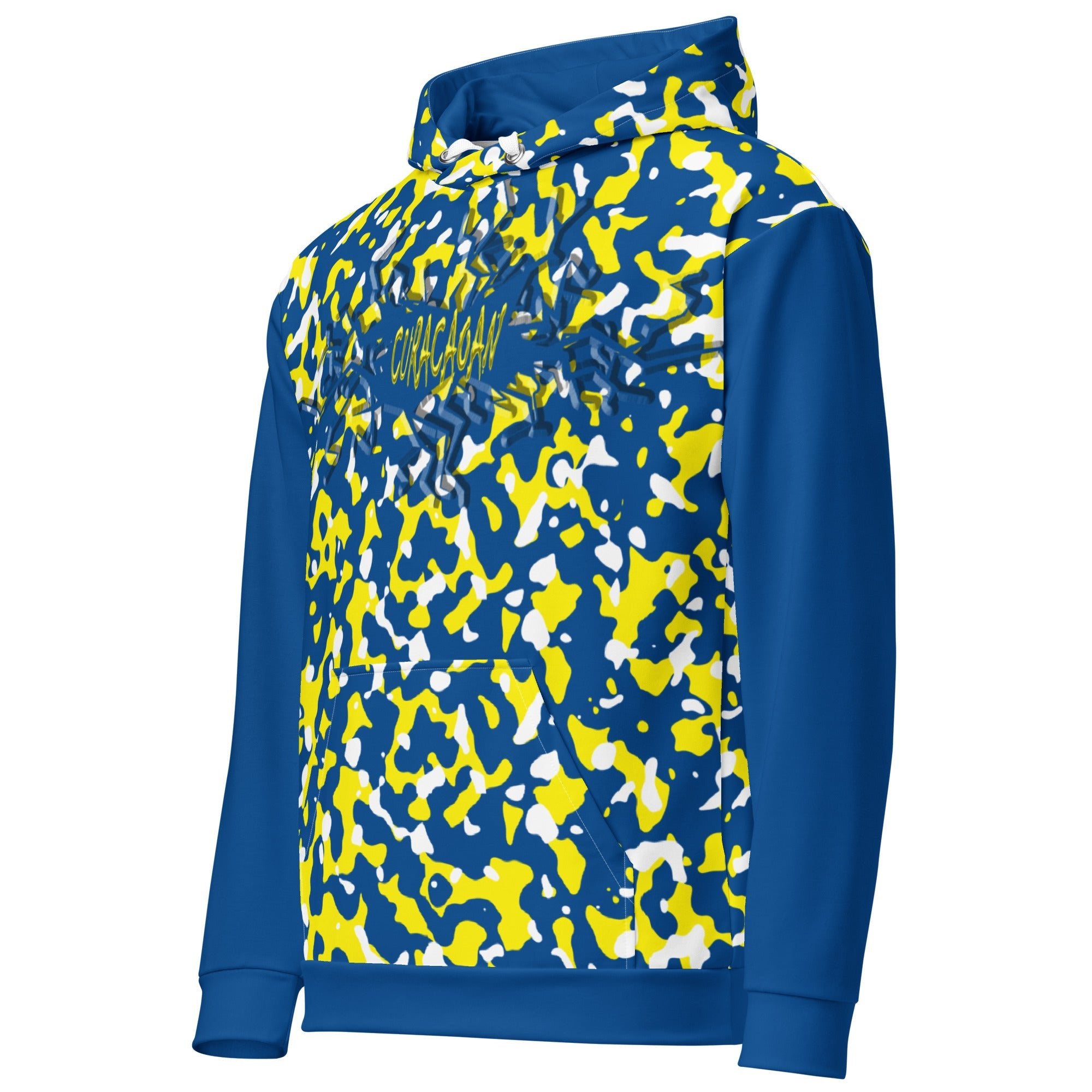 Curacaoan Girl Camo Unisex Pullover Hoodie - Conscious Apparel Store