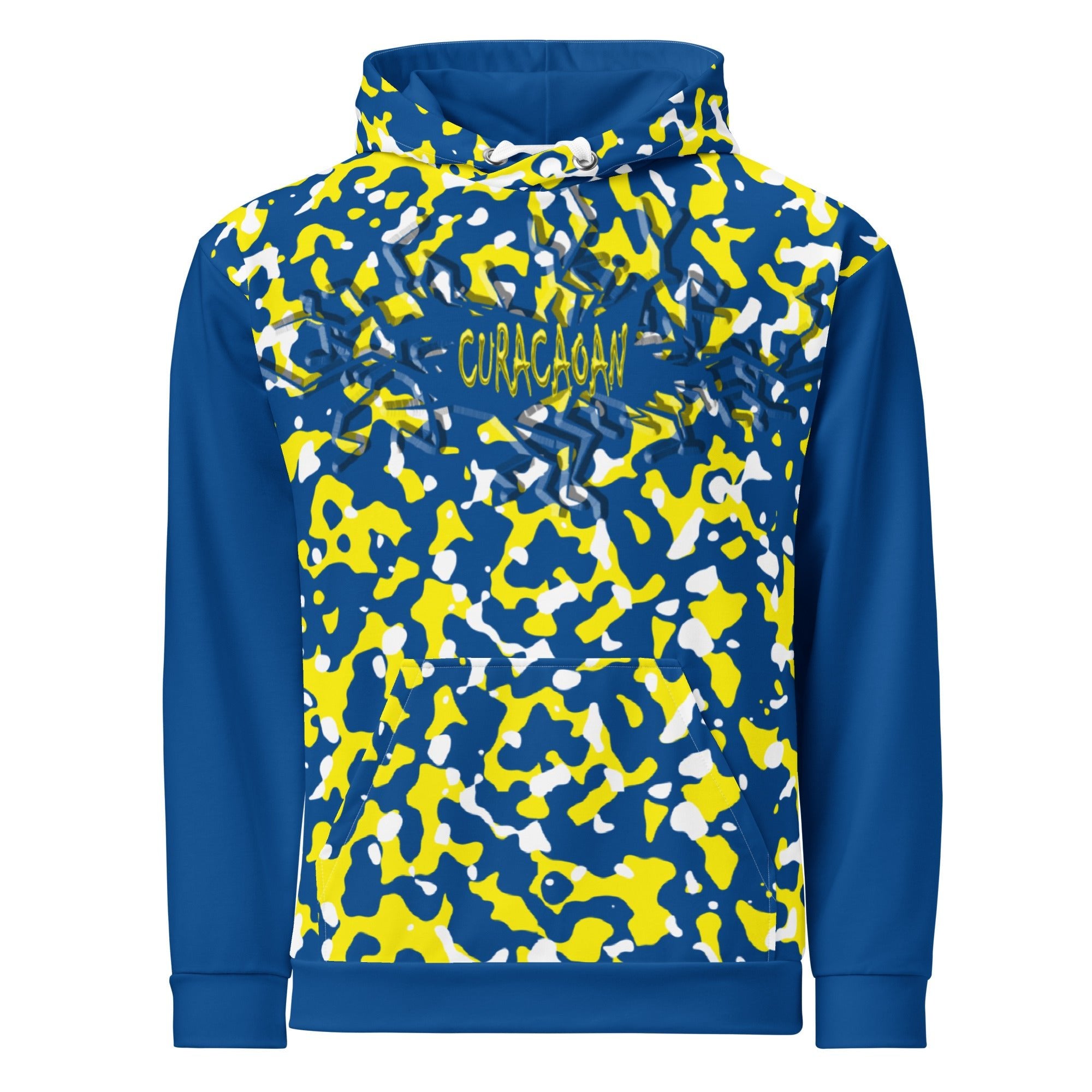 Curacaoan Girl Camo Unisex Pullover Hoodie - Conscious Apparel Store