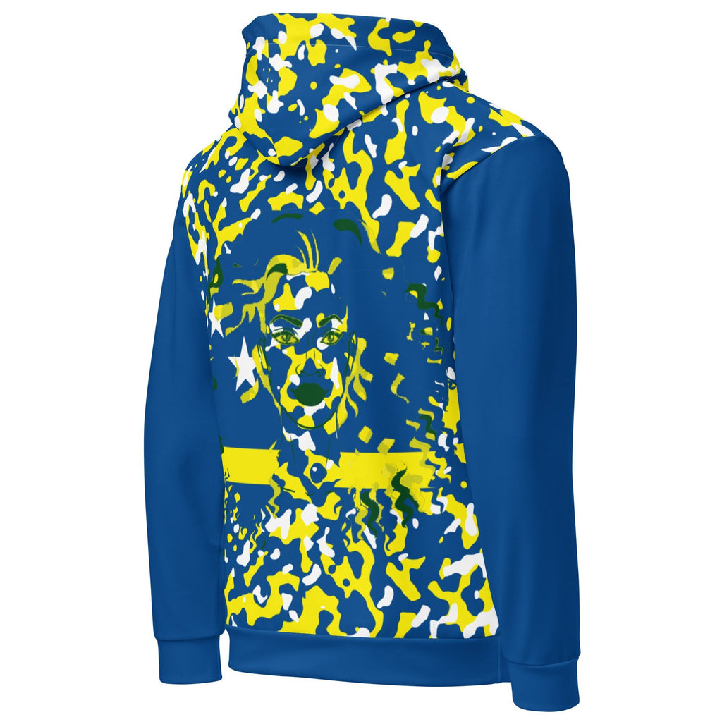 Curacaoan Girl Camo Unisex Pullover Hoodie - Conscious Apparel Store