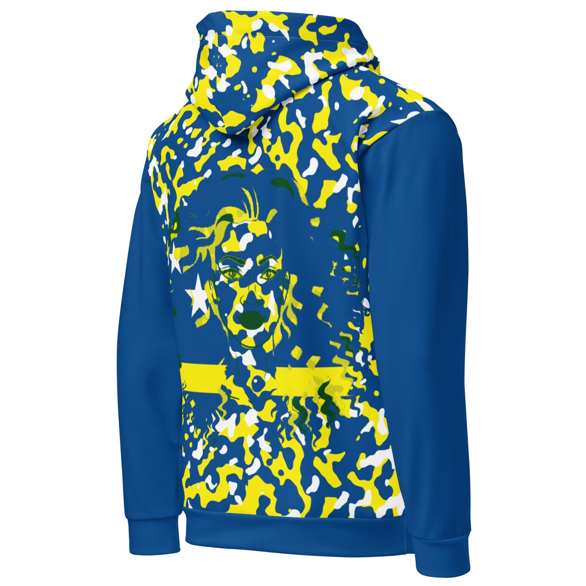 Curacaoan Girl Camo Unisex Pullover Hoodie - Conscious Apparel Store