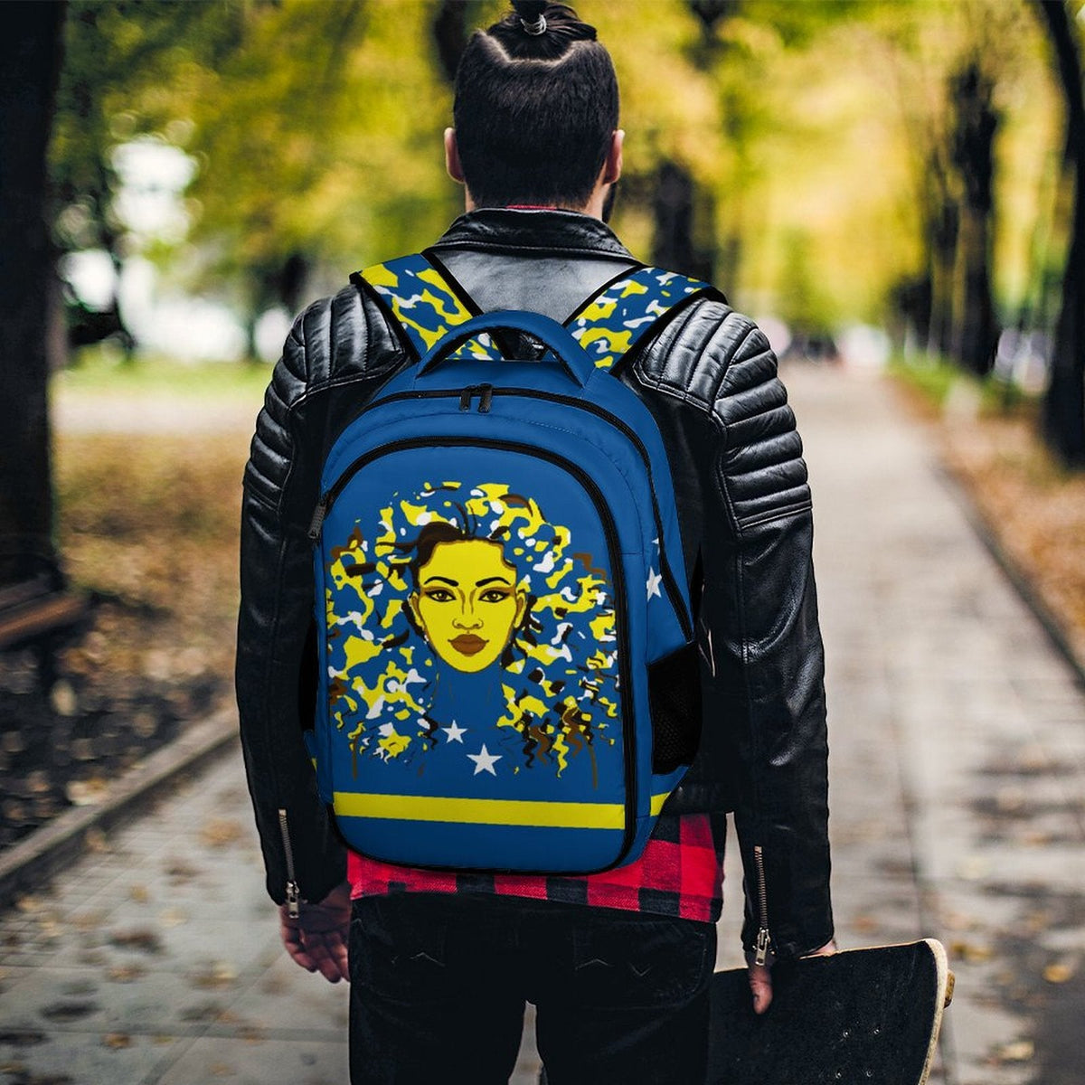 Curacaoan Girl Casual Backpack - Conscious Apparel Store