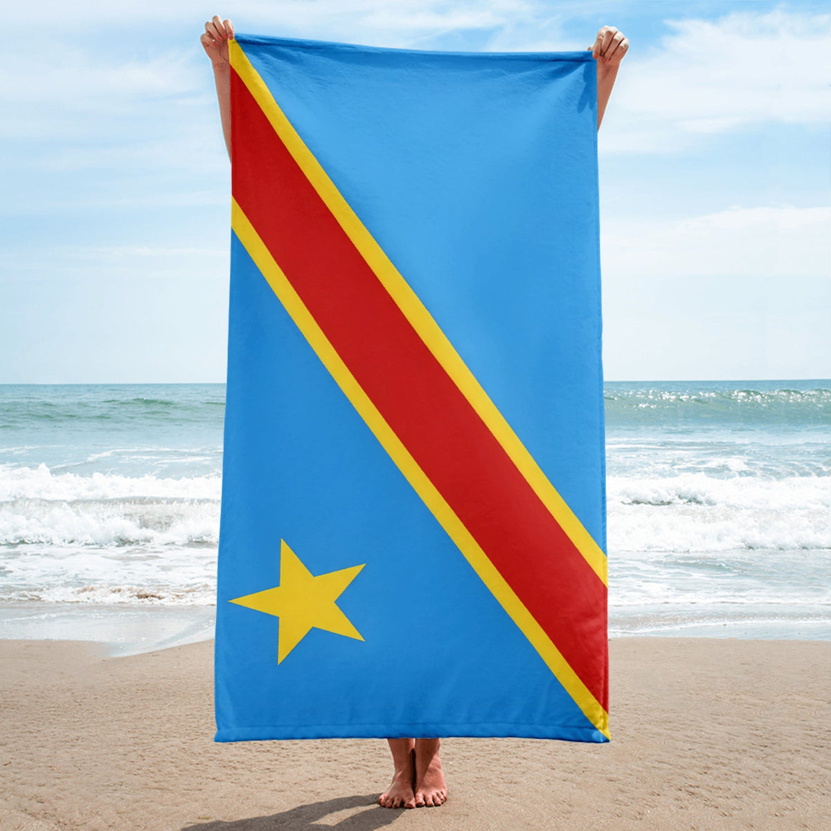 D R Congo Beach Towel - Conscious Apparel Store