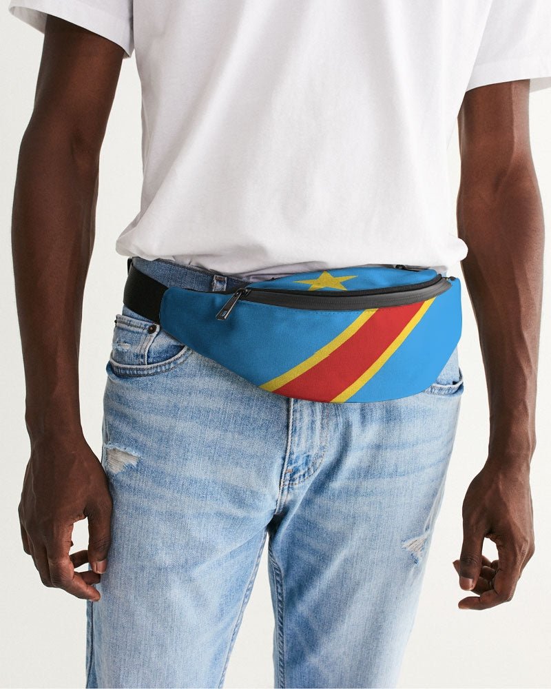 D R Congo Flag Crossbody Sling Bag - Conscious Apparel Store