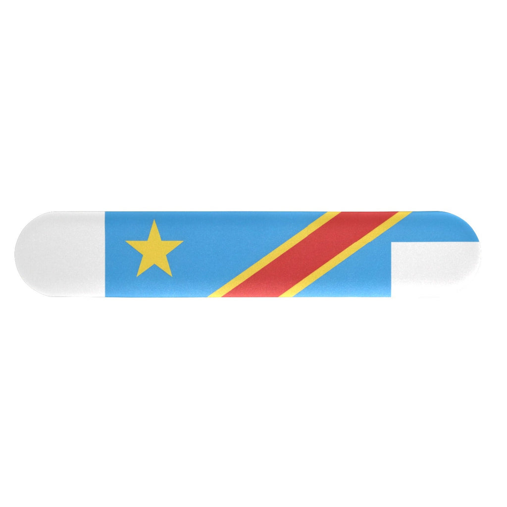D R Congo Flag Keyboard Wrist Rest Pad - Conscious Apparel Store
