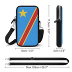 D R Congo Flag Mobile Phone Purse - Conscious Apparel Store