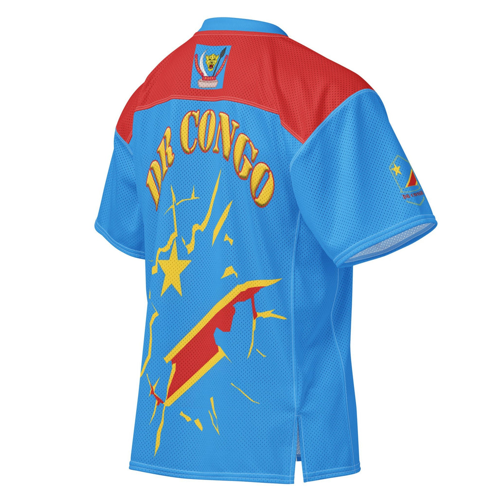 D R Congo Flag Sports Jersey - Conscious Apparel Store