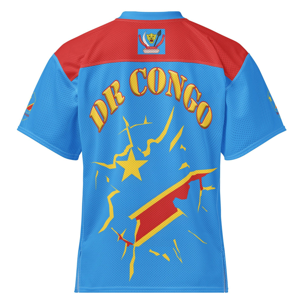 D R Congo Flag Sports Jersey - Conscious Apparel Store