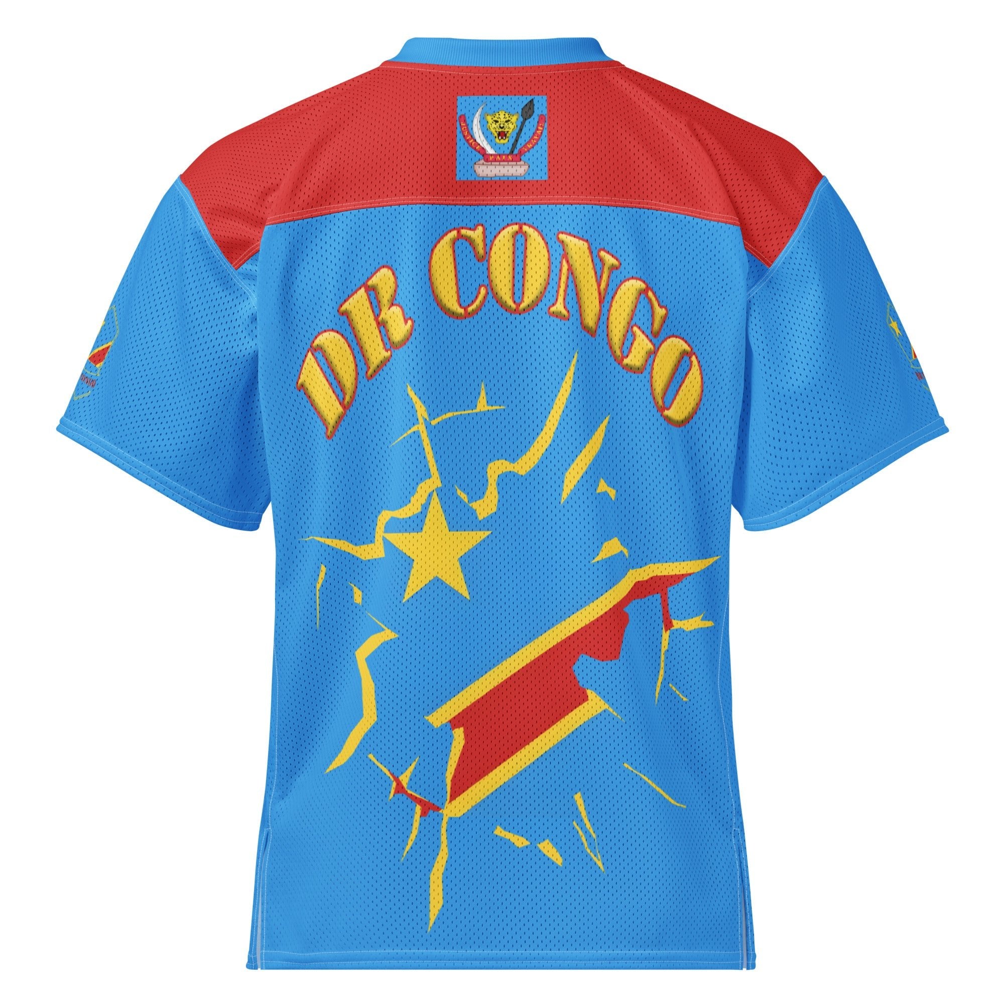 D R Congo Flag Sports Jersey - Conscious Apparel Store