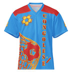 D R Congo Football Sport Jersey - Conscious Apparel Store