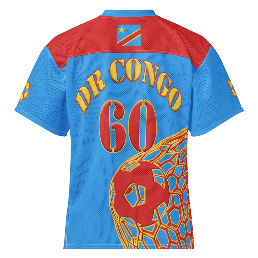 D R Congo Football Sport Jersey - Conscious Apparel Store