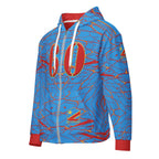 D R Congo Football Unisex zip hoodie - Conscious Apparel Store
