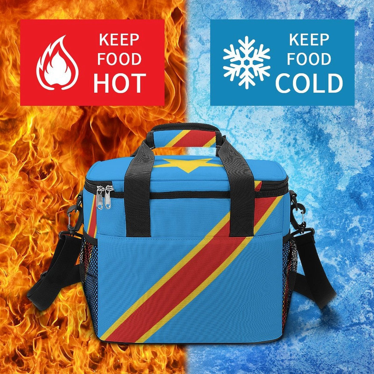 D R Congo Insulated Cooler Bag - Conscious Apparel Store