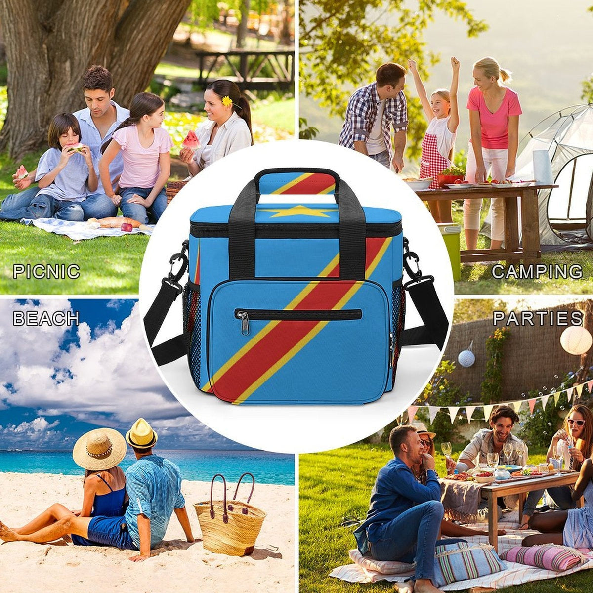 D R Congo Insulated Cooler Bag - Conscious Apparel Store