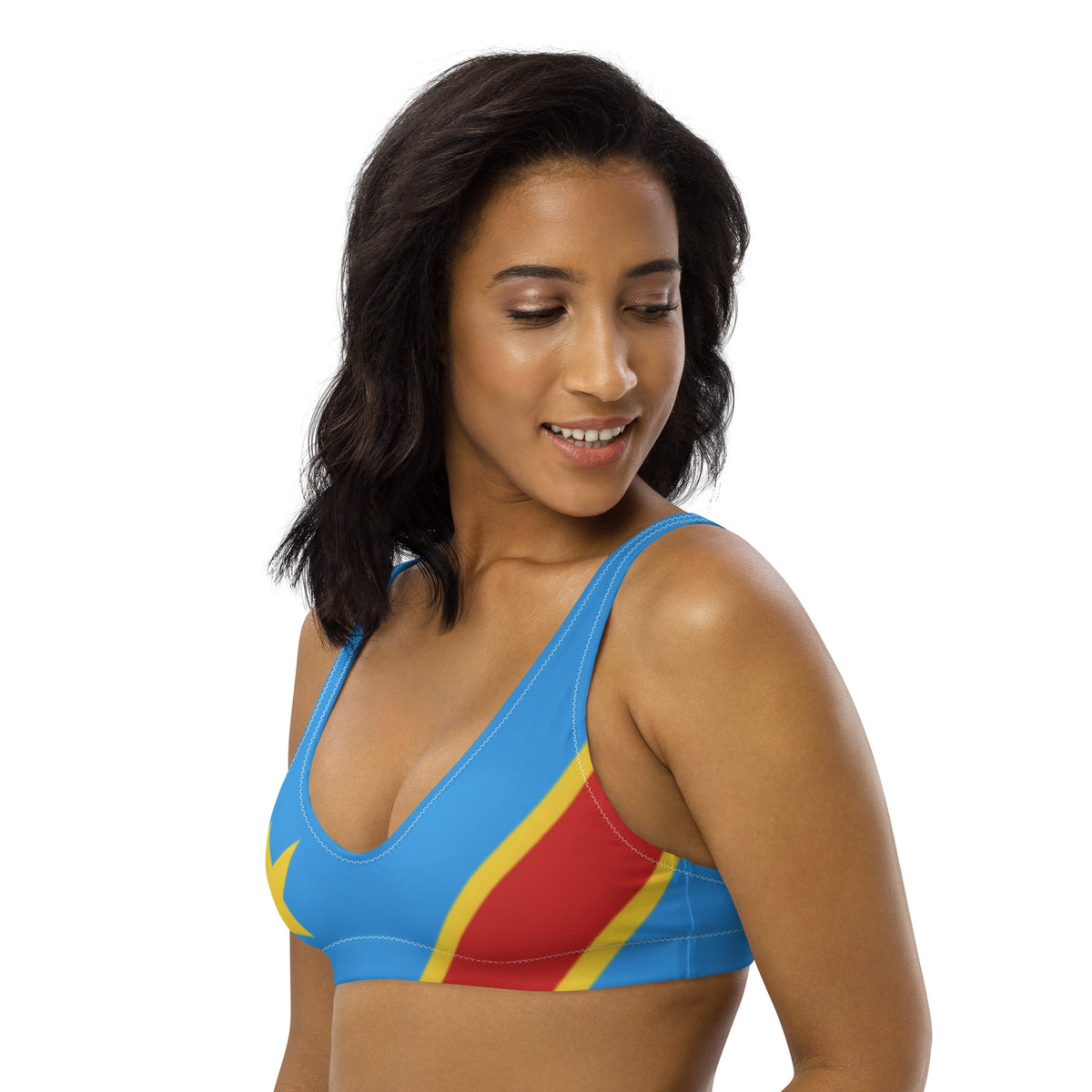 D R Congo Padded bikini top - Conscious Apparel Store