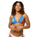 D R Congo String bikini top - Conscious Apparel Store