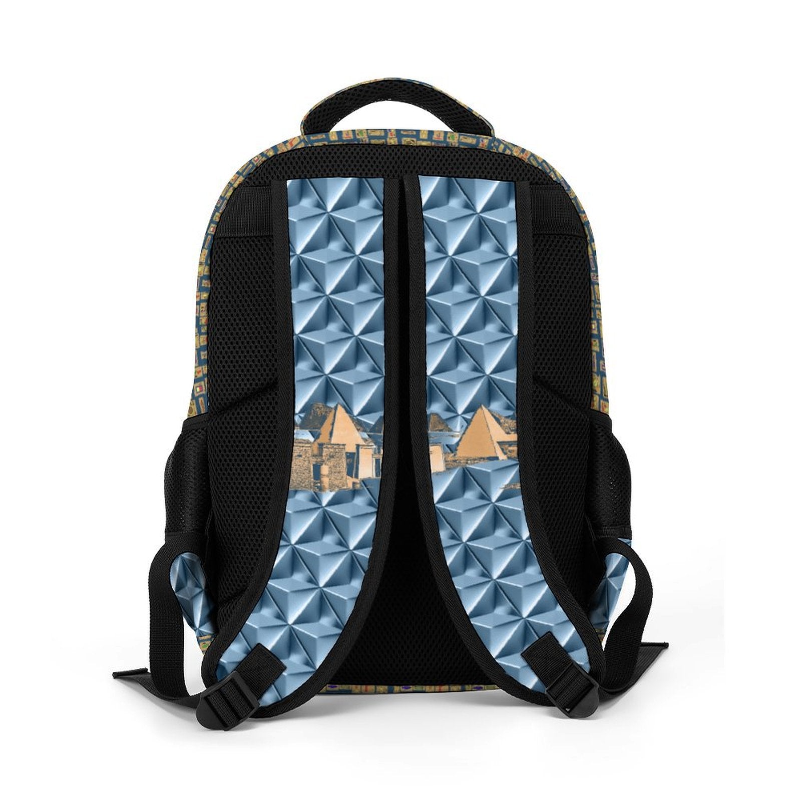 Nubian Queen Casual Backpack (Blue) (5 Colors Available)