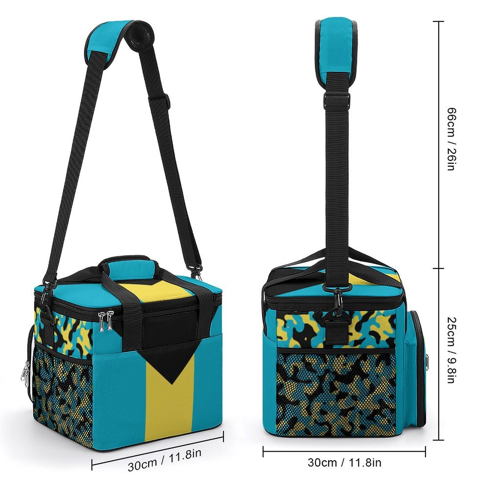 Bahamas Flag Insulated Cooler Bag