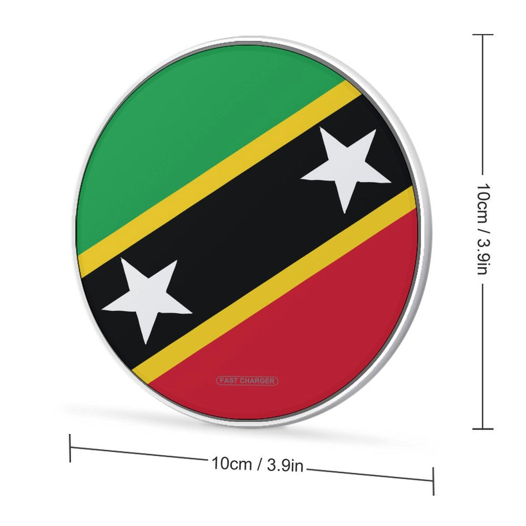 St Kitts Flag Wireless Charging Pad