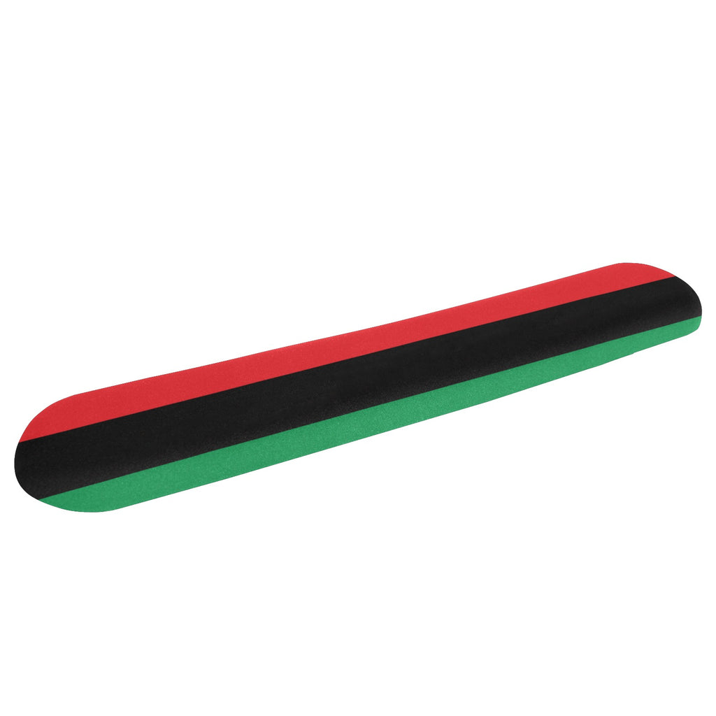 Pan African Flag Keyboard Wrist Rest Pad
