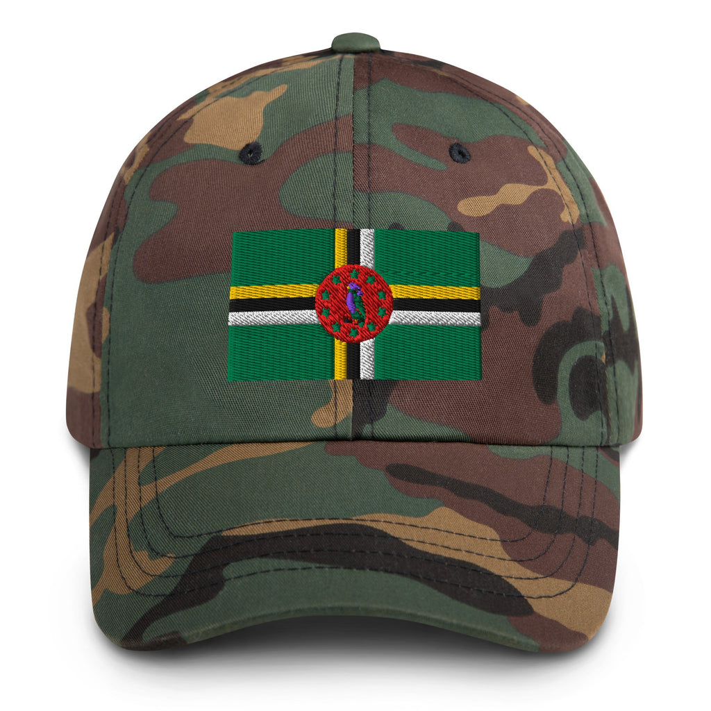 Dominica Flag Ball Cap - Conscious Apparel Store