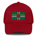 Dominica Flag Ball Cap - Conscious Apparel Store