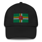 Dominica Flag Ball Cap - Conscious Apparel Store