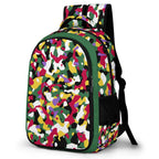 Dominica Flag Camo Casual Backpack - Conscious Apparel Store