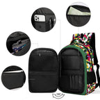 Dominica Flag Camo Casual Backpack - Conscious Apparel Store