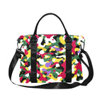 Dominica Flag Camo Large Capacity Duffle Bag - Conscious Apparel Store