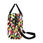 Dominica Flag Camo Large Capacity Duffle Bag - Conscious Apparel Store