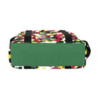 Dominica Flag Camo Large Capacity Duffle Bag - Conscious Apparel Store