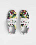 Dominica Flag Camo Men's Two-Tone Sneaker - Conscious Apparel Store