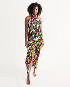 Dominica Flag Camo Swim Cover Up - Conscious Apparel Store