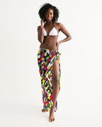 Dominica Flag Camo Swim Cover Up - Conscious Apparel Store