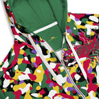 Dominica Flag Camo Unisex zip hoodie - Conscious Apparel Store