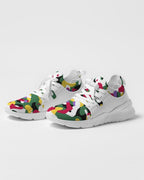 Dominica Flag Camo Women's Two-Tone Sneaker - Conscious Apparel Store