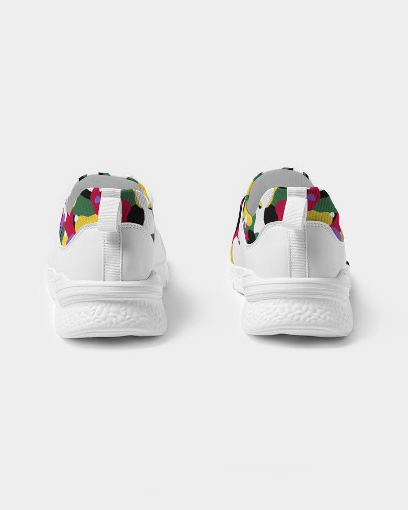 Dominica Flag Camo Women's Two-Tone Sneaker - Conscious Apparel Store